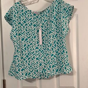 NWT ALICE & TRIXIE Sleeveless Silk Top - Size Medium
